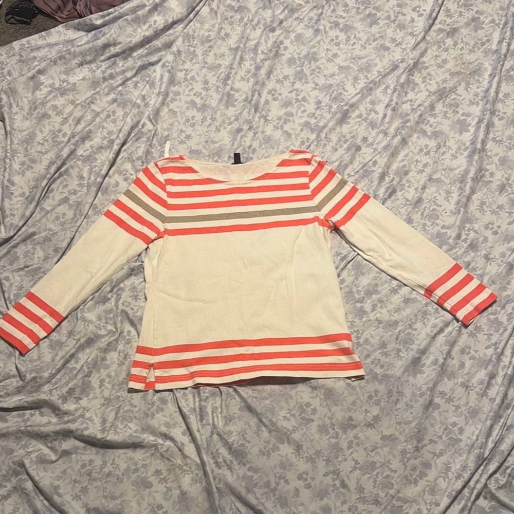Striped Long Sleeve Top